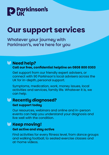 Our support services. English and Welsh bilingual versions.
