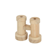 Eco-friendly children's wooden binoculars from our sustainable range