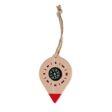 Children's wooden compass from our sustainable range