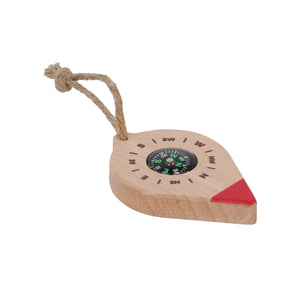 Children's wooden compass from our sustainable range