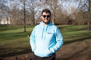 Parkinson's UK unisex hoodie - light blue