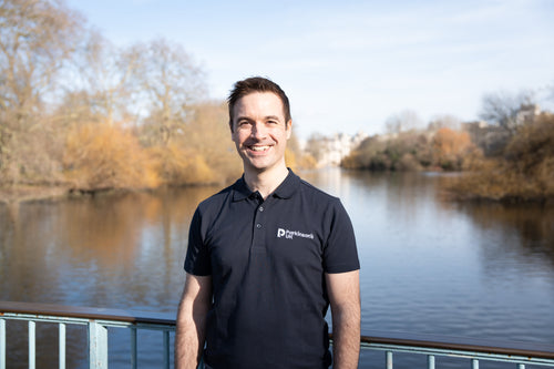 Parkinson's UK unisex polo shirt - navy