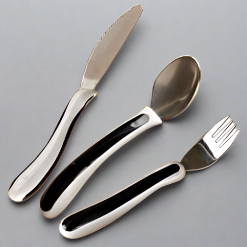 Ergonomic cutlery set