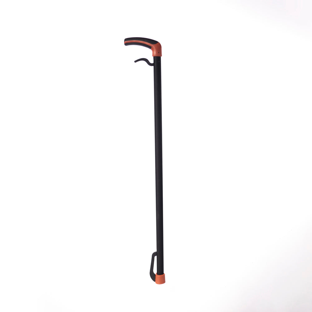 Freestyle grab and go walking stick and grabber