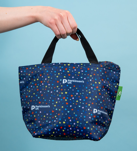 Parkinson's UK eco-friendly tulip design lunch bag