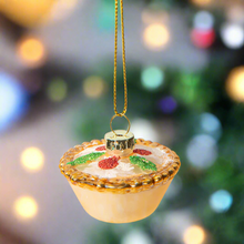 Mini mince pie baubles - set of 4