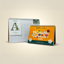 Plantable A5 desk calendar - Flower