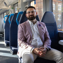 Trainline badge. Patience please, travel is challenging for me