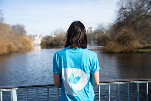 Parkinson's UK unisex T-shirt - sky