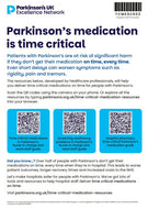 Hospital staff A4 poster