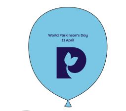 World Parkinson's Day balloons, pack of 10. 2 versions. Coming soon!