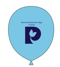 World Parkinson's Day balloons, pack of 10. 2 versions. Coming soon!