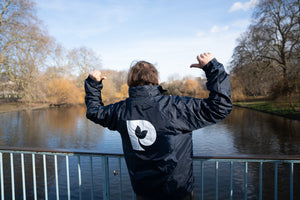 Parkinson's UK unisex lightweight shower jacket - navy