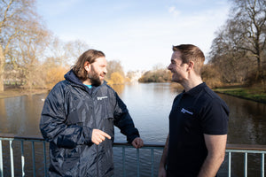 Parkinson's UK unisex lightweight shower jacket - navy