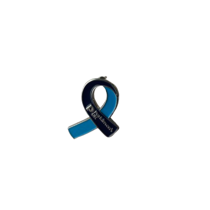 Parkinson's UK ribbon pin badge