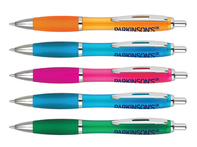 Parkinson's UK set of 5 pens