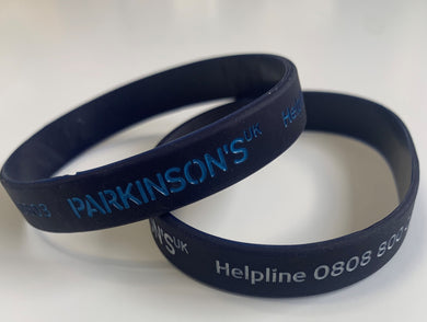 NEW! Parkinson's UK wristband twin pack