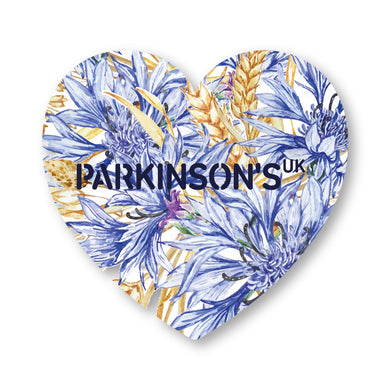 Parkinson's UK charity wedding and in celebration seed favours. Cornflower design. Pack of 10