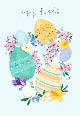Easter cards. Easter eggs. Pack of 5. Special price