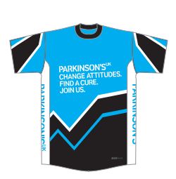 Parkinson's UK men's breathable T-shirt