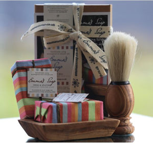 Organic shaving gift set