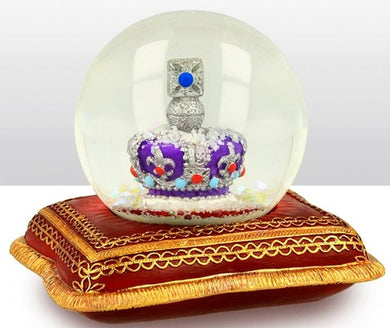 King Charles III snow globe