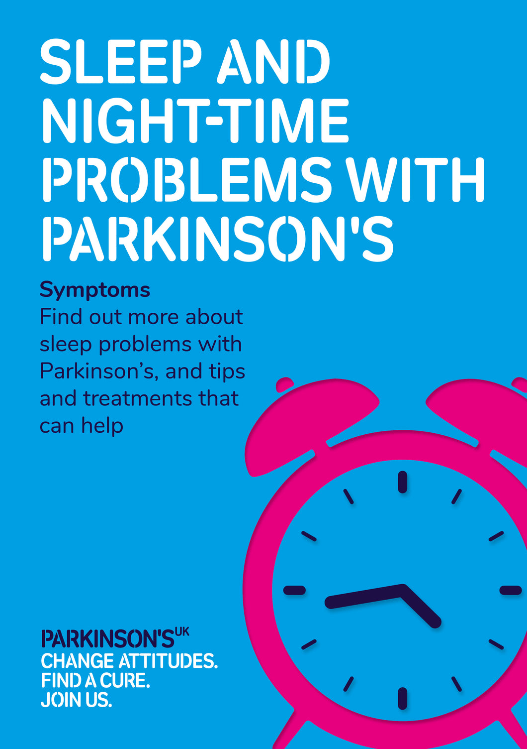 Sleep and night-time problems in Parkinson’s