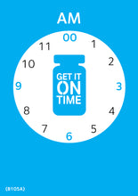 Get It On Time laminated clock flyer (A5) - Parkinson's shop